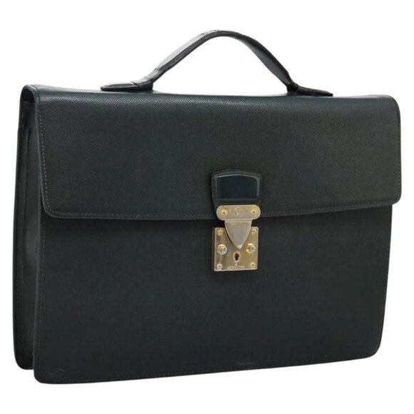 LOUIS VUITTON Taiga Serviette Kourad Business Bag Epicea M30074 LV Auth bs24358 - Picture 1 of 16